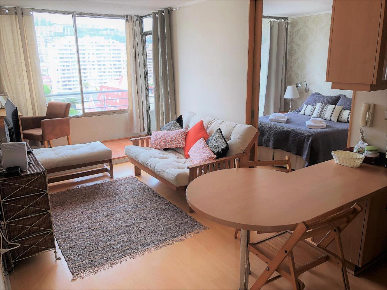 דירות וינה דל מר 1201 Departamento Vs Centro Vina מראה חיצוני תמונה